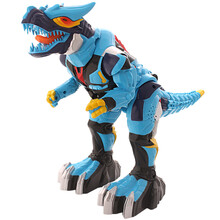 第1印象机变英盟之双锵龙 动感音效 USB充电声控一键变形 机器人霸王龙