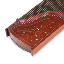 乐海 古筝酸枝木古筝乐器奥氏黄檀材质贝雕飞花点翠专业演奏级古筝814FH