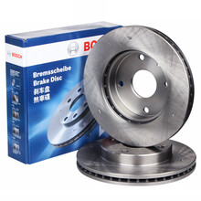 博世刹车盘 前刹车盘【两片装】 标致207