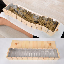 艾妃梦 火龙灸具家用龙骨灸督脉灸长蛇灸盒铺灸盒隔姜灸工具艾灸背部脊椎 大号龙骨灸+腹部灸