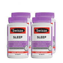 【包税】澳洲进口Swisse睡眠片 改善睡眠 100片/瓶 4罐装