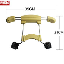 佑臂 车载衣架可伸缩衣服架 车用衣服挂钩衣挂不锈钢汽车座椅凉晾衣架 米黄色【核对座椅头靠】 观致3观致5红旗H7红旗L5华泰圣达菲