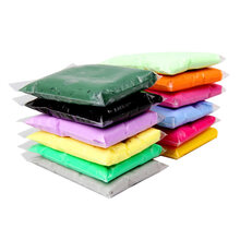 多彩艺 超轻粘土100克3D彩泥 橡皮泥太空泥DIY手工制作玩具24色自选 手工彩泥 荧光紫超轻粘土100克g