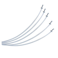 中硅 割草机方形铆钉打草绳打草机配件修边绳割草绳3.0* 22.5*14.5 100条22.5cm长
