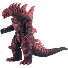 万代（BANDAI） 罗布奥特曼怪兽500系列 软胶儿童玩具 14cm 91 格鲁吉欧博恩