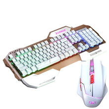 【锦隆 跳舞游戏键盘 机械手感LOL CF背光有线