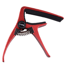 AROMA阿诺玛AC-20铝合金变调夹电吉他变调夹民谣吉他变音夹capo尤克里里变音器吉他夹子 红色