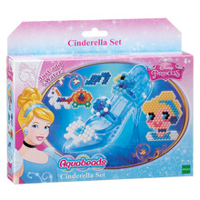 玩具迪士尼系列水雾魔珠手工DIY制作串珠儿童益智玩具男孩女孩玩礼物 灰姑娘组合套装79698