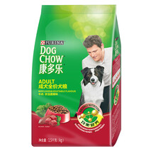 康多乐狗粮成犬/幼犬泰迪金毛拉布拉多全犬种狗粮 牛肉/鸡肉肝蔬菜活力牛奶味 牛肉肝蔬菜味成犬1.5kg