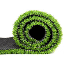 乐林源 人造草坪仿真草坪塑料假草坪 幼儿园人工草坪室外草皮装饰绿色地垫地毯户外 20MM夏草优质加密款