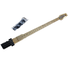 beiduofen便携旅行四弦静音电贝司 原木色迷你便携贝司.