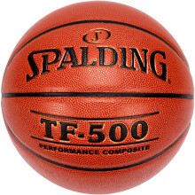 斯伯丁Spalding 74-529Y TF-500室内室外比赛篮球 耐磨PU蓝球 7号