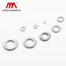 奥展实业（AOZHAN）奥峰牌DIN125-304不锈钢标准型平垫片垫圈M3-M30系列 φ5*1.0(2公斤/盒)