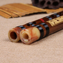 舒怀  乐器【shuhuai】笛子竹笛演奏考级【 音准稳定 音色好 】白铜音准好精制369双插 F调扎黑线配教材+12赠品