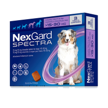 【现货】福来恩体外驱虫药 狗杀虫药 犬心保体内驱虫药 超可信L (15-30KG）整盒