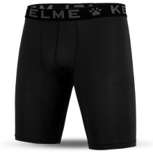 KELME/卡尔美足球铲球裤男 篮球运动紧身跑步短裤K15Z706 黑色 S/165