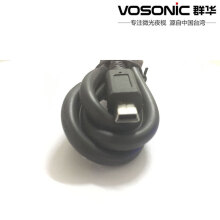 群华（VOSONIC）D5 D7原装5.0铜芯执法记录仪数据充电线 0.8米数据线