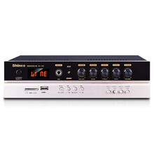 新科(Shinco)AV-109A 定压功放机 吸顶喇叭音响公共广播背景音乐功放