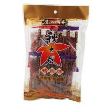 广州酒家利口福 广州酒家 利口福  猪肉棒 猪肉脯 包装 猪肉干 牛肉干 休闲办 85g炭烧黑椒猪肉脯