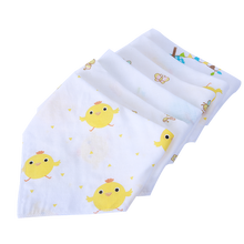 喜亲宝婴儿三角巾 4层全棉纱布宝宝口水巾时尚头巾双按扣可调节围嘴喂奶巾3条装 3条装