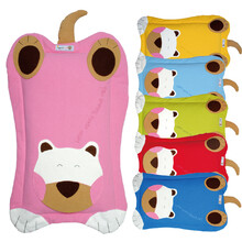 双漫儿童枕头婴幼儿宝宝卡通枕头荞麦枕头学生枕幼儿园枕头 胭脂粉 TB9081小号(荞麦壳芯)