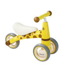 babycare儿童三轮车 平衡车无脚踏 宝宝三轮滑行学步车周岁礼物滑步车溜溜车 7910赛柏黄