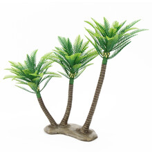 场景模型仿真植物假树仿真野生动物套装配件恐龙场景造景儿童玩具 椰树