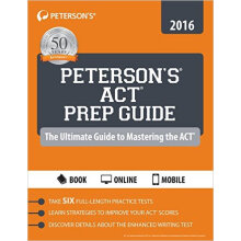 Peterson's ACT Prep Guide 2016