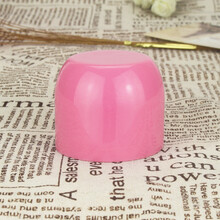 通用漏杯盖保温杯内盖保温壶保温壶盖子开关瓶塞水杯盖子配件 白色 糖果色小外盖粉色