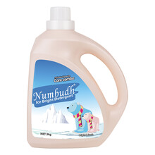 南堡（Numbudh） 洗衣液手洗机洗 进口中性低泡护色杀菌 冰雪亮白洗衣液 3kg