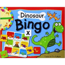 恐龙向前冲 Dinosaur Bingo 英文绘本 进口原版
