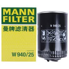 超市	
曼牌(MANNFILTER)机油滤清器/机滤/机油滤芯W940/25适用奥迪A4/帕萨特领驭/帕萨特