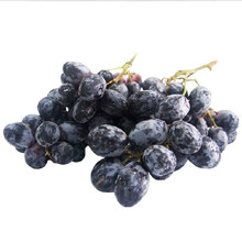【鲜果来了 进口无籽黑提2斤装黑提子葡萄 皮