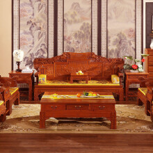 【雅安居南美红酸枝木沙发椅中式客厅家具沙发