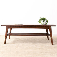 【光明家具 实木小茶几喝茶休闲边桌中式茶桌