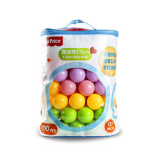 费雪 儿童玩具球 彩色海洋球5.5cm（100个）F0520