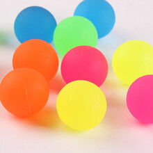 32号弹力球一元扭蛋机弹力球跳跳球笑脸弹球儿童玩具弹力球 32mm磨砂单色20个装