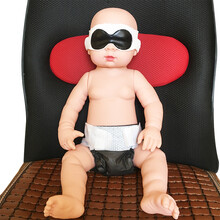 XIUMEI新生儿黄疸蓝光灯婴儿光疗护阴纸尿裤防蓝光眼罩防辐射尿不湿遮光宝去黄退疸蓝光机照黄胆宝宝 蓝光眼罩单个+蓝光尿裤（10片装）