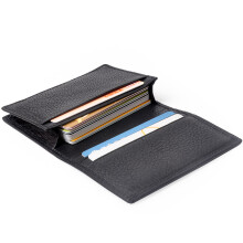 韵歌（Yvongo）新品卡包男士商务牛皮真皮大容量名片包收纳银行卡夹礼品卡套