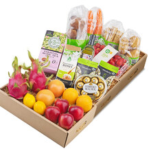 礼盒 4.5-5kg 送礼进口鲜果 蛇果柠檬火龙果橙