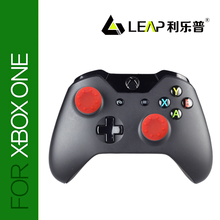 利乐普 通用型XBOX ONE XBOX360 PS4 PS3 PS2手柄摇杆防滑保护帽软套蘑菇头 红