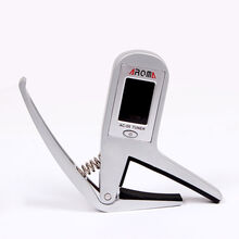 AROMA 阿诺玛吉他变调夹调音器二合一 AC05民谣吉他贝斯电木吉他校音器 AC05