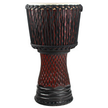 非洲鼓寸成人演奏手鼓山羊皮进口整木掏空金贝鼓云南丽江手鼓 专业13雨林款+赠品