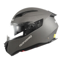 【瑞狮(ZEUS)双镜片摩托车头盔男全覆式揭面