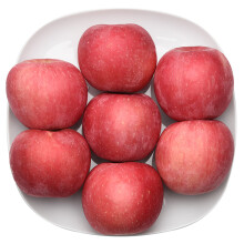【潘苹果 天水红富士苹果产地直发 4粒 1kg和【