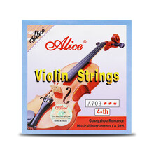 爱丽丝（Alice） 小提琴弦 A703小提琴琴弦1弦e弦2弦3弦4弦 【10根包邮】703-4弦