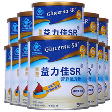 购买组合更优惠】雅培Abbott 益力佳SR营养配方粉400g 香草味 12罐装