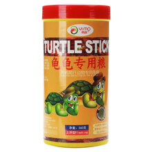 易萌 乌龟粮龟饲料宠物活体巴西龟草龟鲜虾味龟龟粮食 龟粮360g