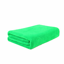 车之吻 洗车毛巾 擦车布 洗车巾细纤维磨绒加厚毛巾(60CM*40CM红绿蓝咖紫 绿色1条装
