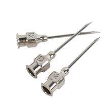 猪博士 兽用注射器针头不锈钢针头畜用兽医注射针管猪用针头多种规格可反复使用 10支 12号(0.12mm*15mm)